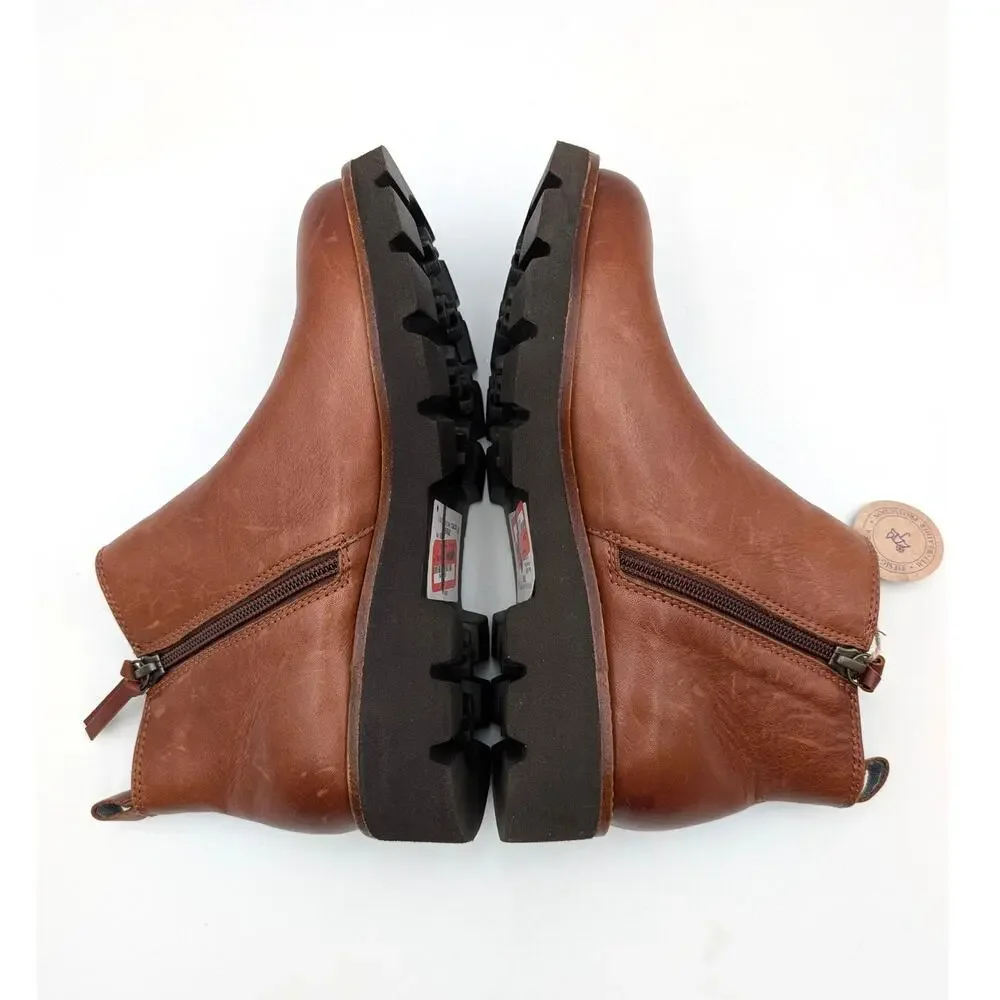 Sofft Paige Waterproof Chelsea Ankle Boots Women's Bourbon Size US6M EU36.5